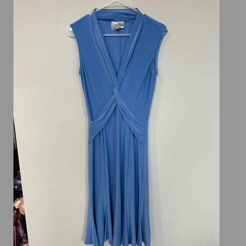 Joseph Ribkoff Vintage Light Blue Dress Size 6